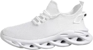 Men Sports Shoes Fashionable New Pattern Solid Color Simple Mesh Breathable Sneaker Rack for Men Bedroom with Light Men's SPO