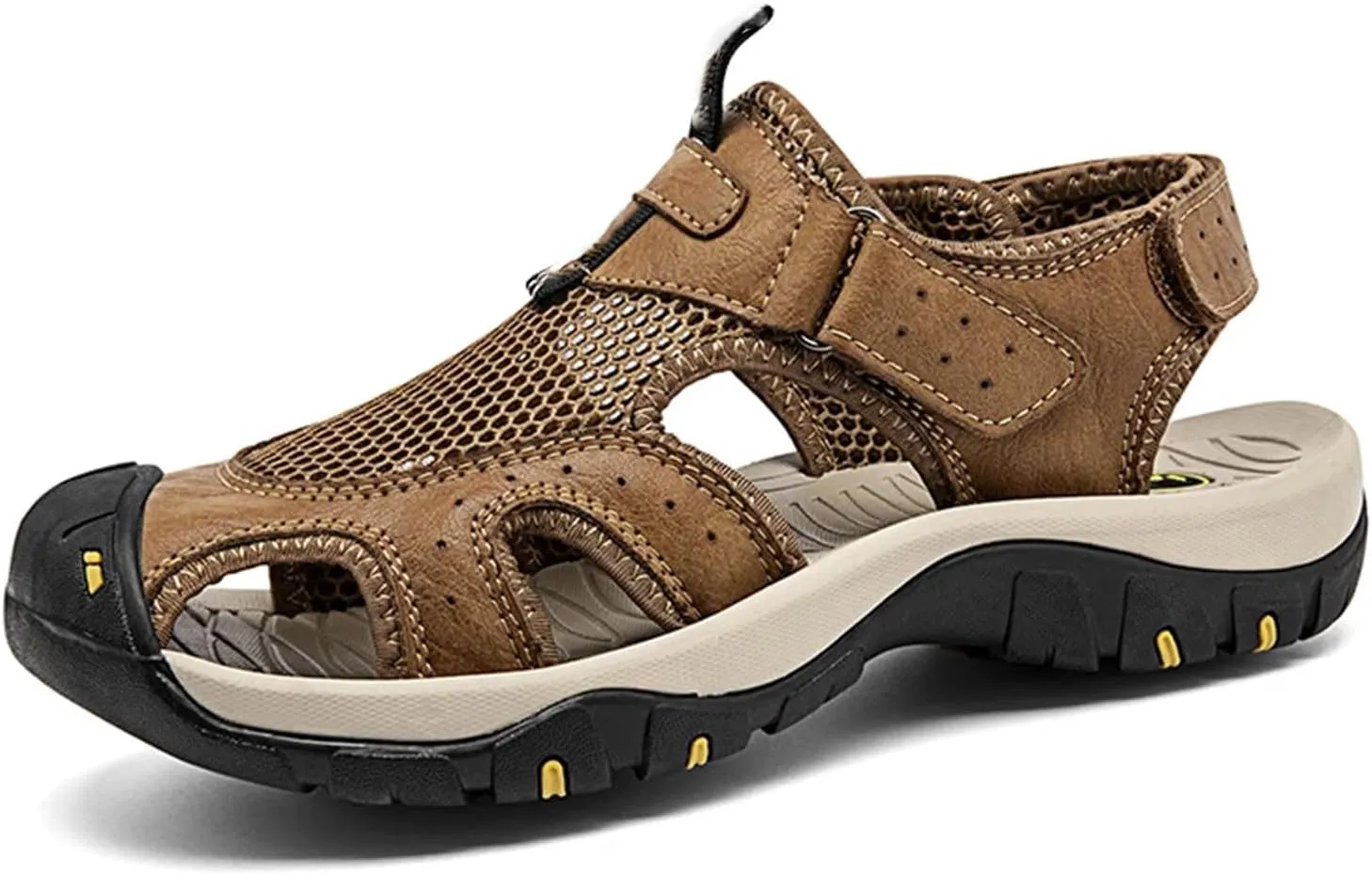 Mens Casual Shoes Outdoor Men Leather Sandals For Men Beach Sandals Roman Shoes