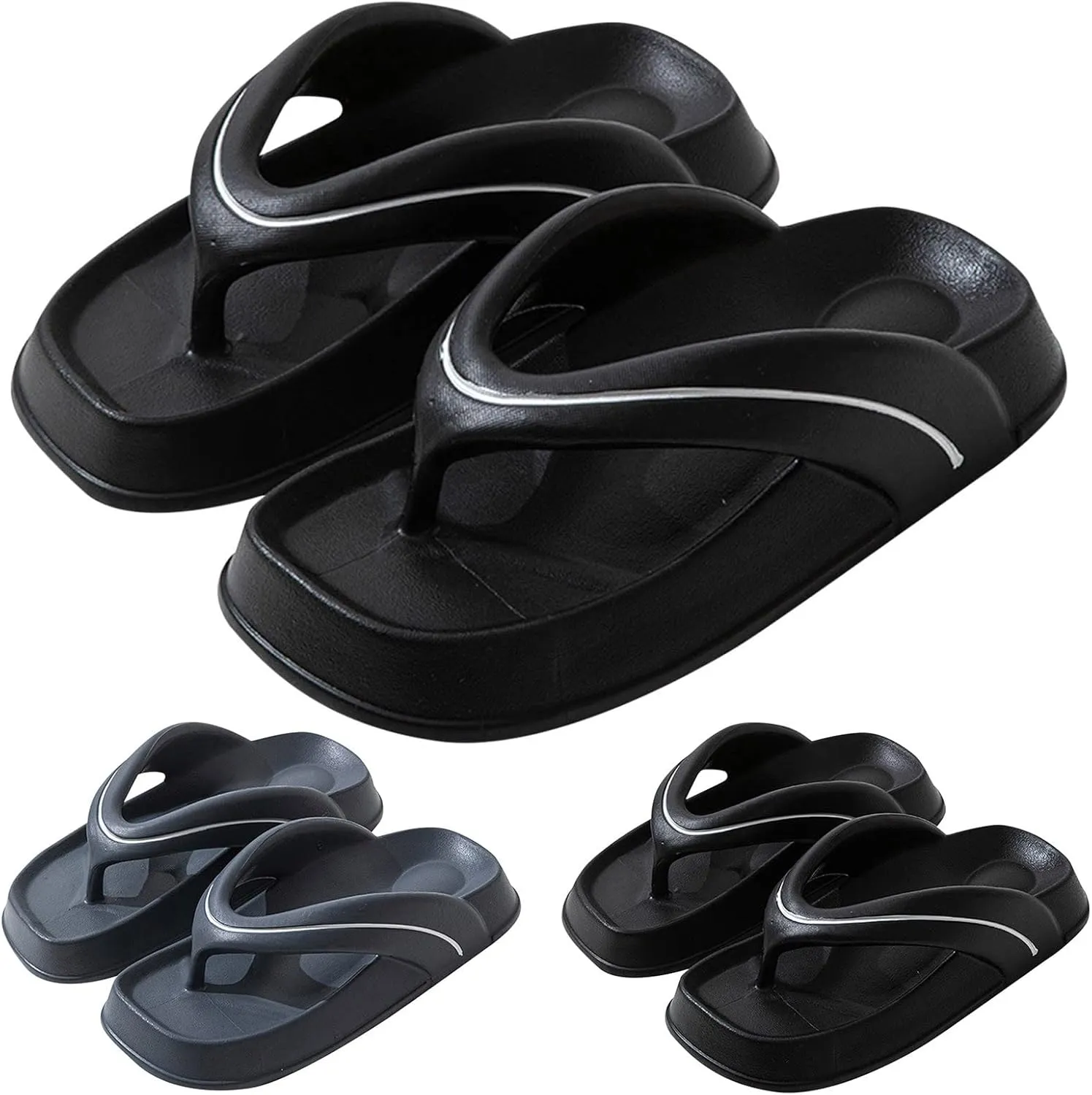 Mens Flip Flops Mens Sport Flip Flops Comfort Casual Thong Sandals Outdoor Men Sandals Flip Flops for Men