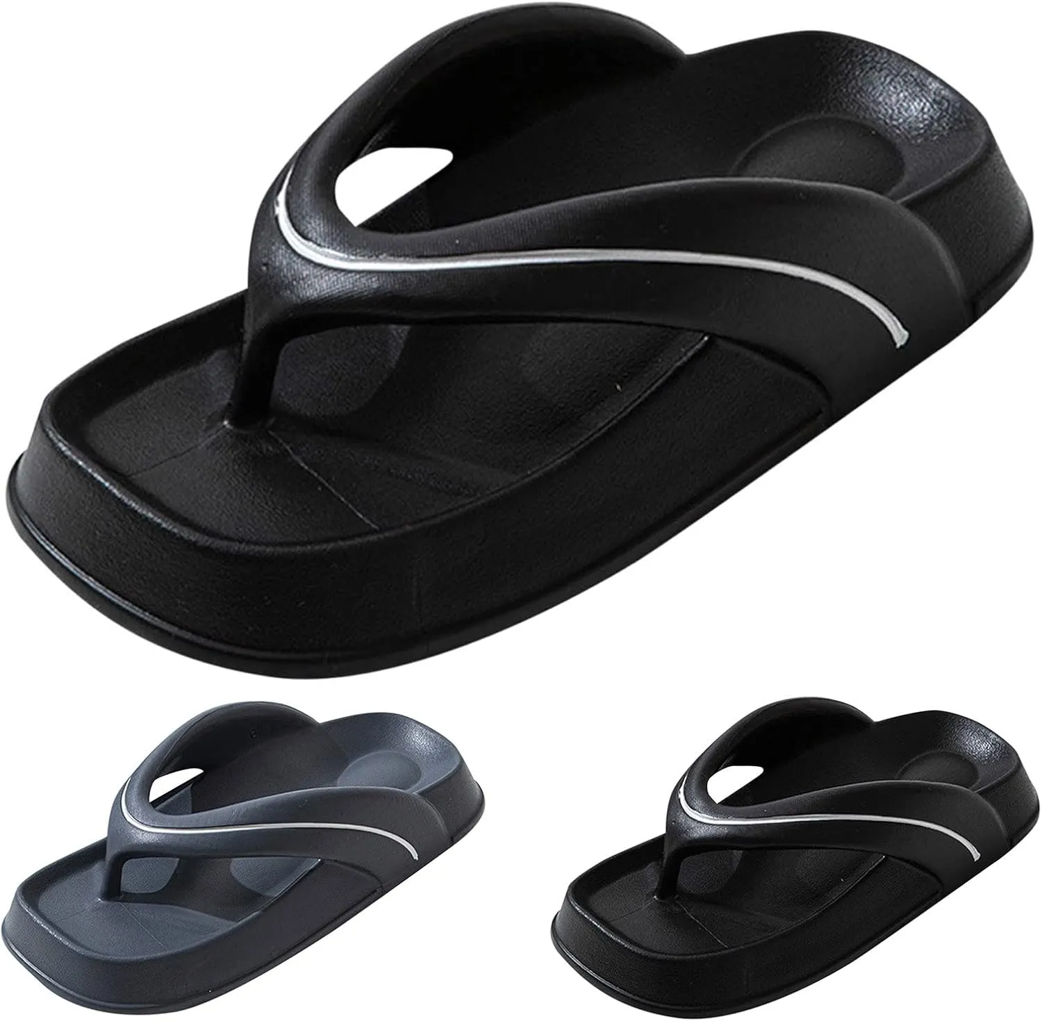 Mens Flip Flops Mens Sport Flip Flops Comfort Casual Thong Sandals Outdoor Men Sandals Flip Flops for Men