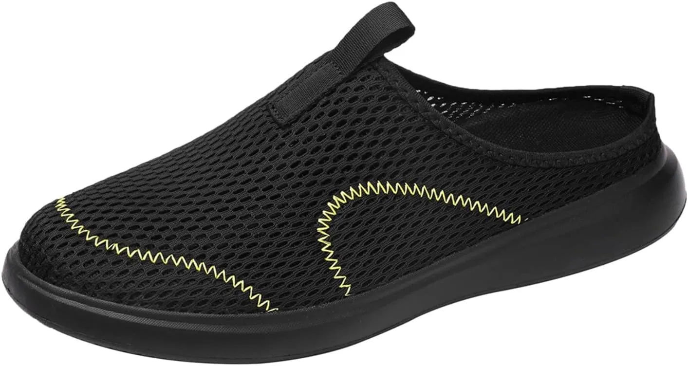 Men's Running Shoes Casual Slip on Walking Tennis Gym Sneakers Lightweight Breathable Mesh Workout Sports Sneakers