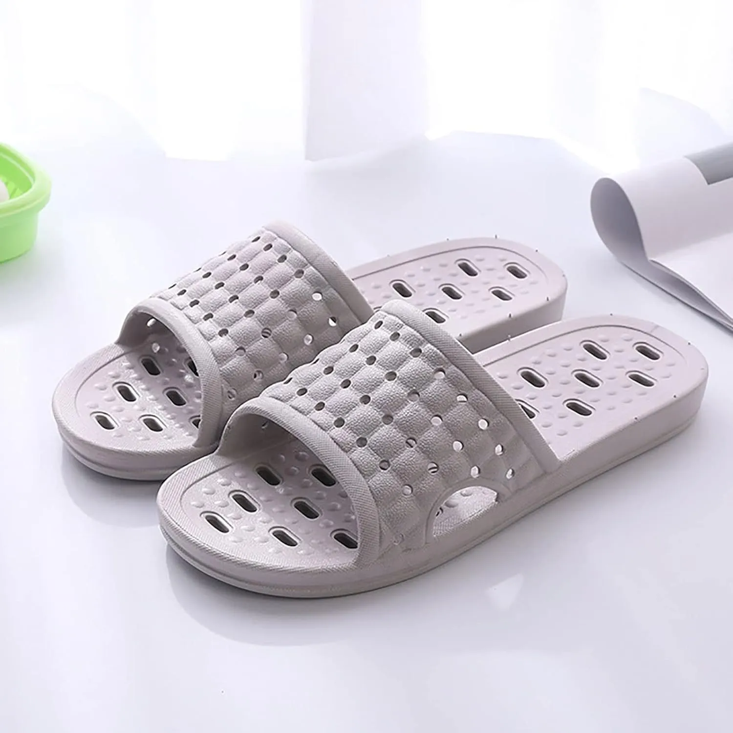 Mens Shower Shoes Shower Shoes Women Cloud Slippers for Men Slides for Women Soft Sole Pool Open Toe Slippers