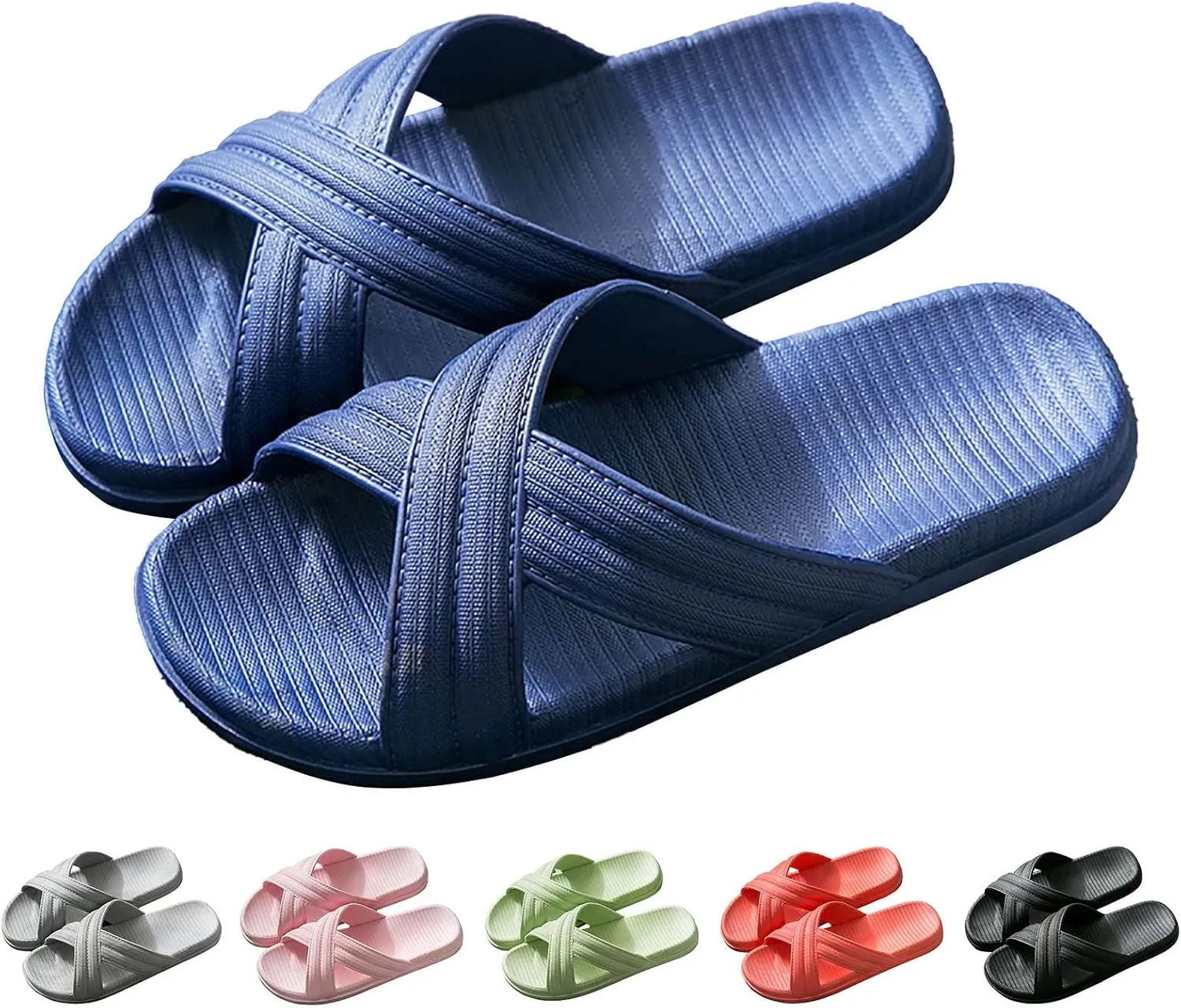 Mens Slides Shower Shoes Women Cloud Slippers for Men Womens Slides House Ultra Comfort Gym Slippers