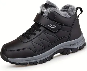 Mens Winter Snow Boots - Durable & Insulated for Cold Weather