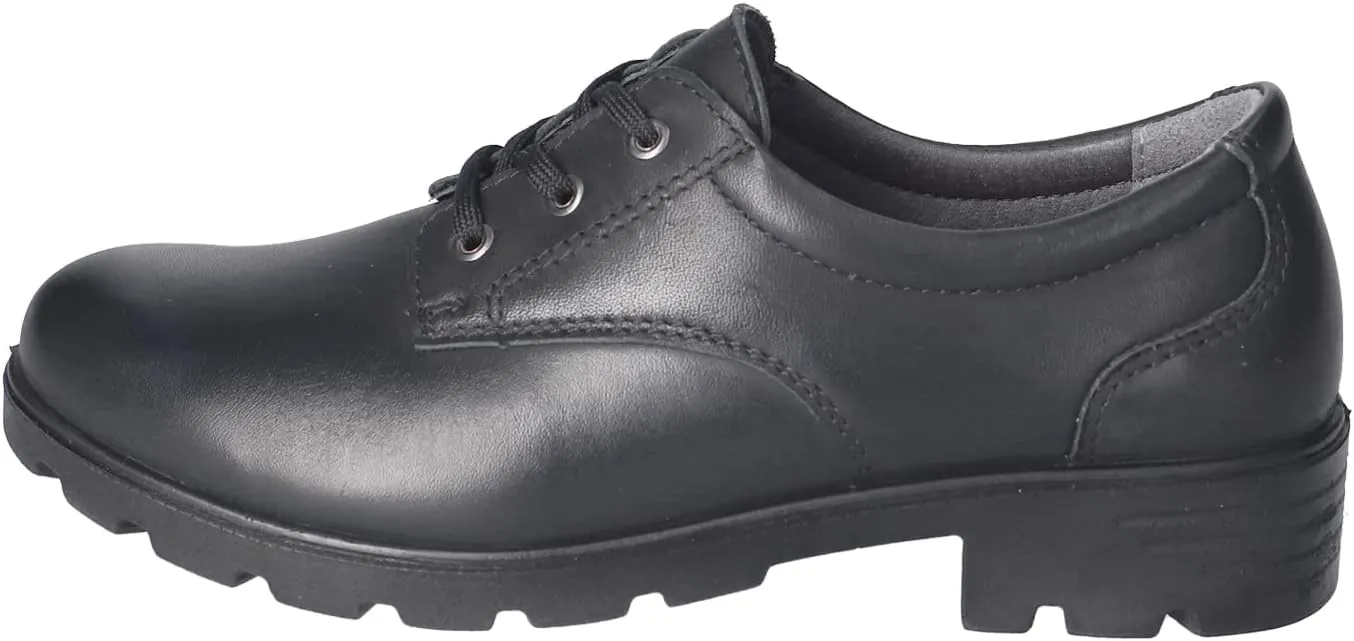 RICOSTA Nancy 7201002-093 Black Patent Leather Girls Lace Up School Shoes