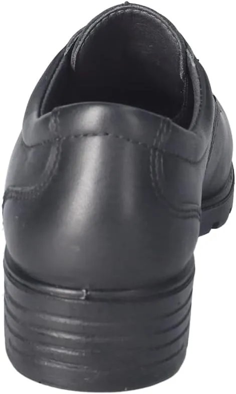 RICOSTA Nancy 7201002-093 Black Patent Leather Girls Lace Up School Shoes