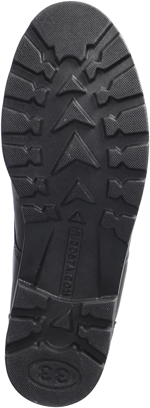 RICOSTA Nancy 7201002-093 Black Patent Leather Girls Lace Up School Shoes
