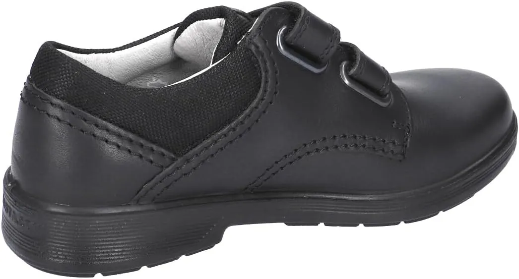 RICOSTA William Black Leather Boys School Shoes