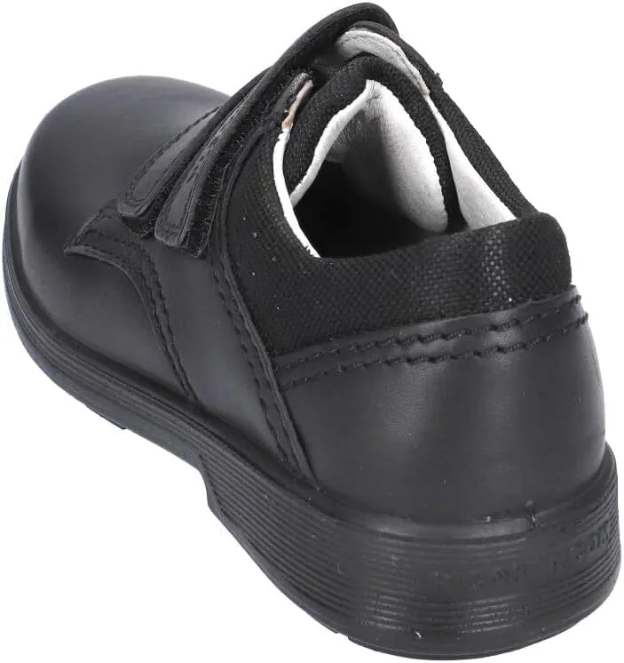 RICOSTA William Black Leather Boys School Shoes