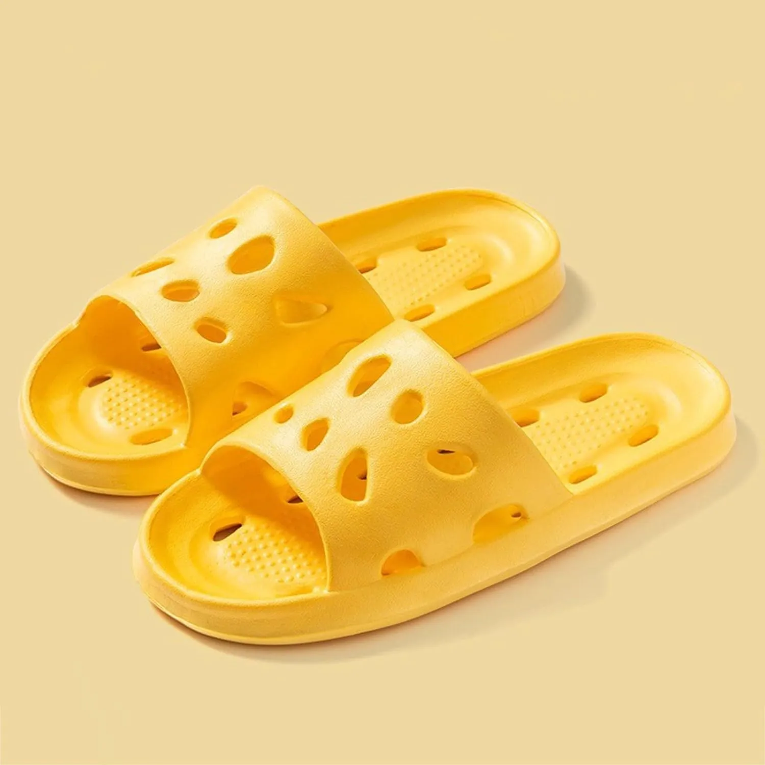 Shower Sandals Non-Slip House Slippers Indoor Outdoor Shower Sandals House Shoes with Low Arch Support