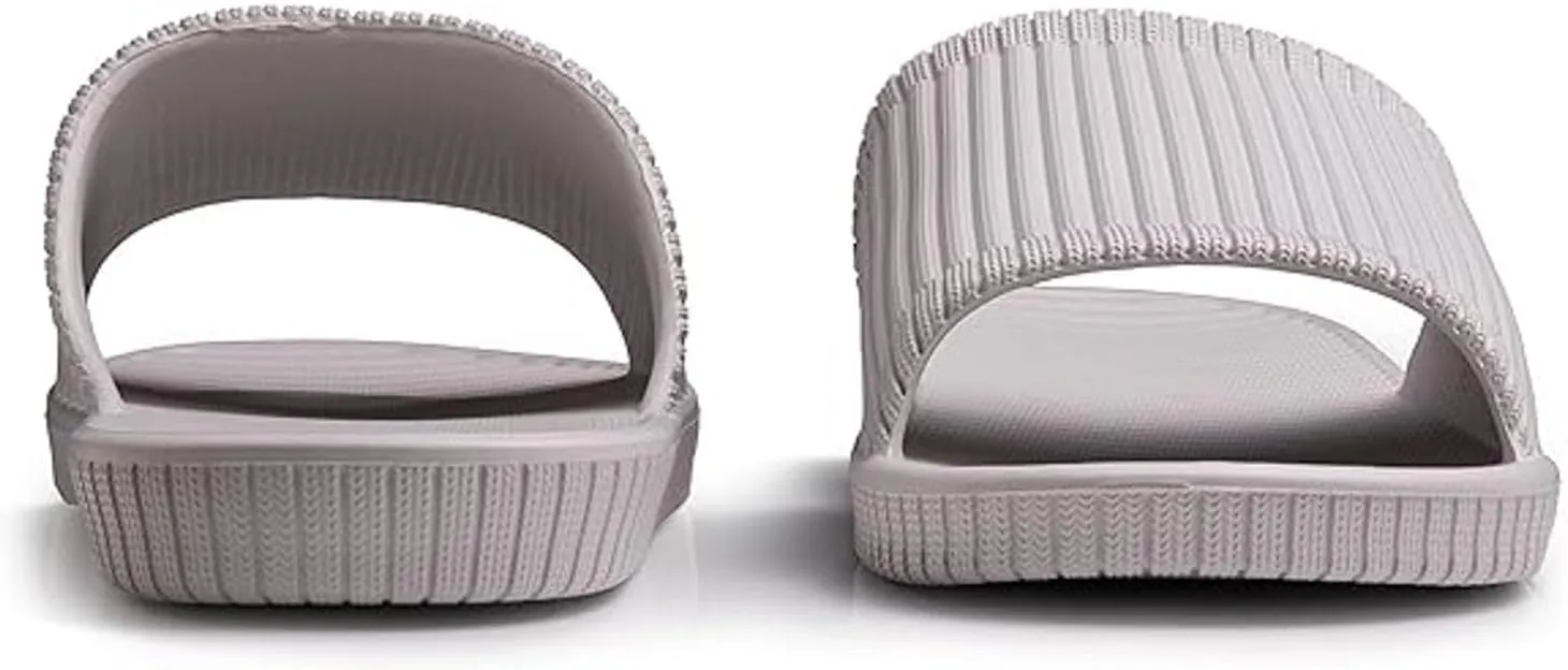 Shower Sandals Quick Drying Non-Slip Slippers Non Slip Summer Bathroom Indoor House Slippers with Drain Holes