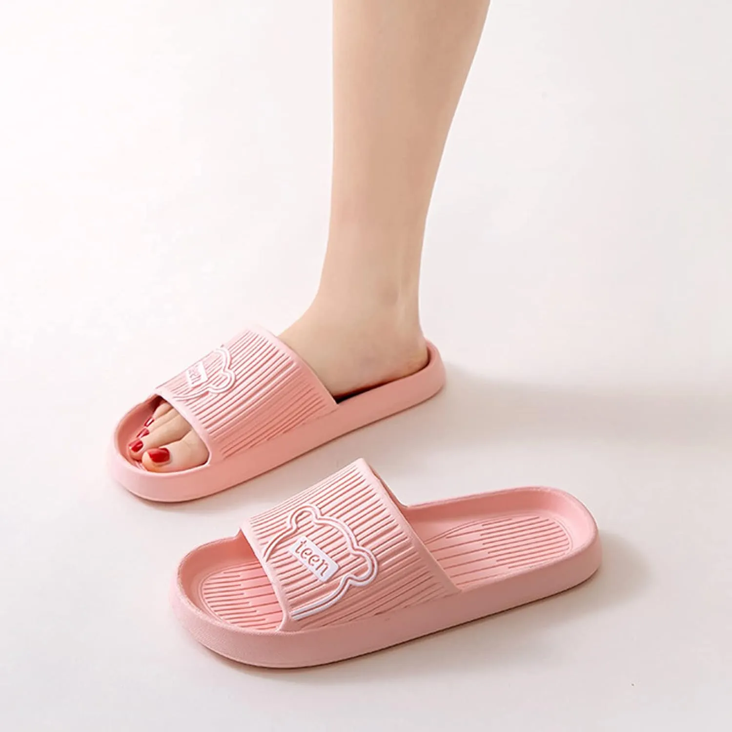 Shower Shoes Men's Athletic Outdoor Sandals Slides Shower Shoes for Living Room Pool Beach Spa Public Showers