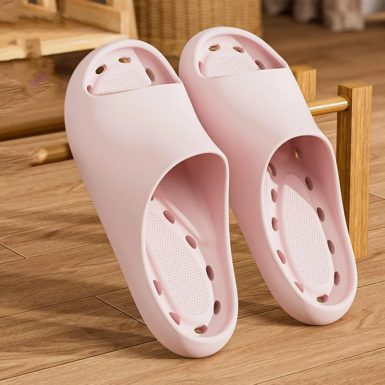 Shower Shoes Shower Shoes Quick Drying Sandals Indoor and Outdoor Massage Pool Slides with Arch Support