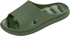 Shower Shoes Shower Slippers for Beach Showers Dorms Outdoor Ultra Comfort Recovery Pillow Slippers Slides