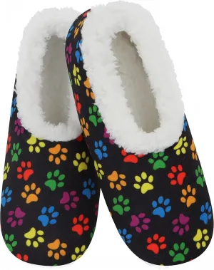 Snoozies Slipper Socks for Women Indoor, Cozy Sherpa-Lined Womens Slippers Non-Skid, Ladies Gifts