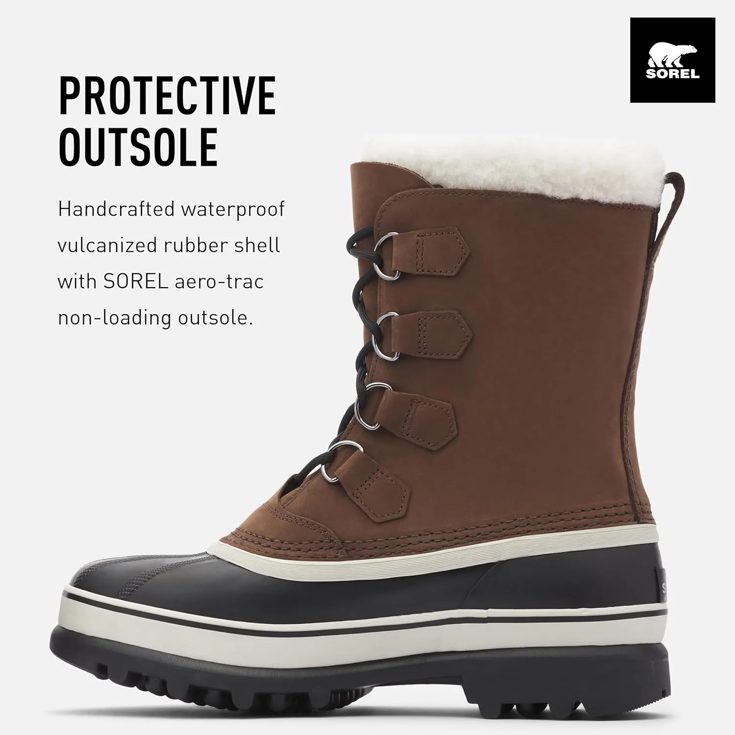 Sorel Men's Caribou Warm Lining Mid-Calf Boots