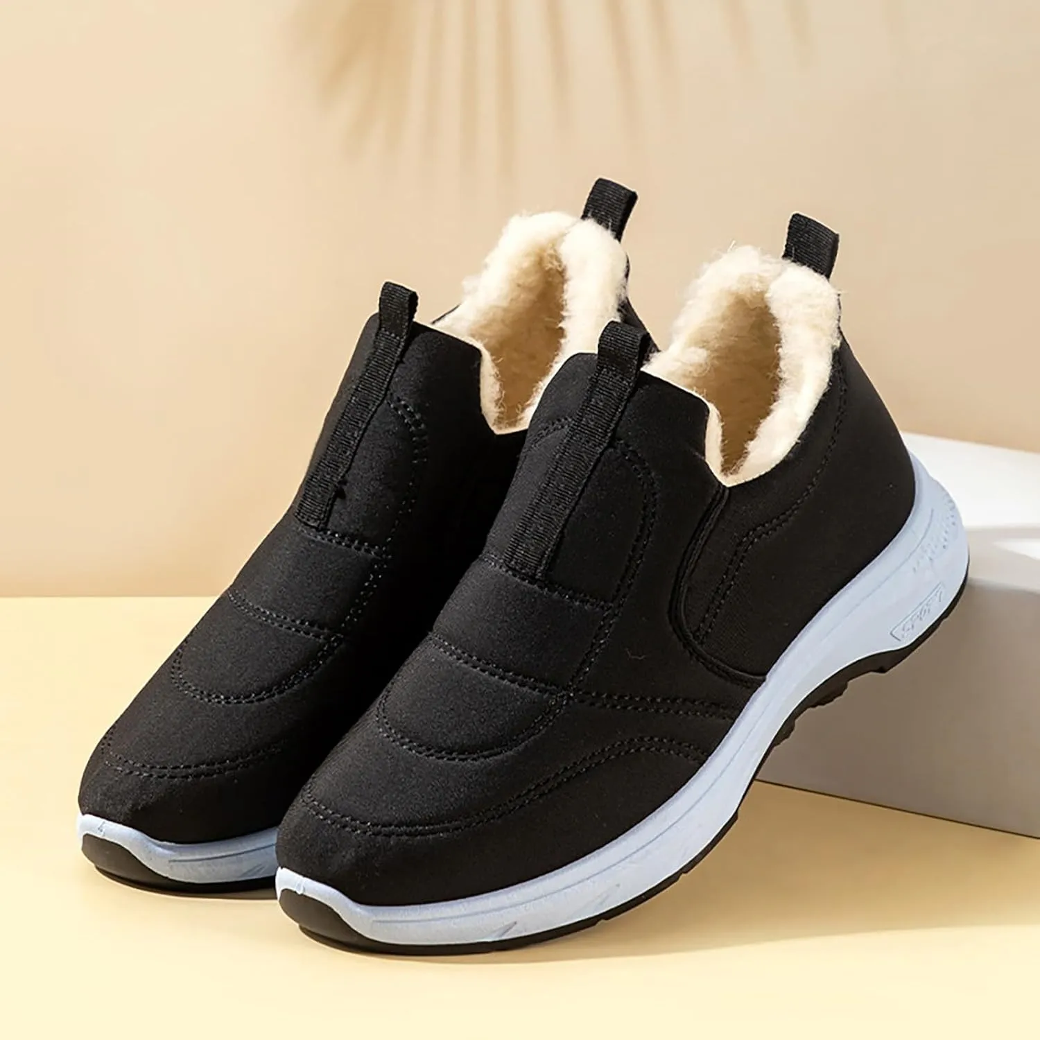 Womens Boots Winter Waterproof Woman Snow Shoes Barefoot Hiking Footwear Comfortable Warm Womens Boot Winter Platform Boots Men Winter Booties for Men