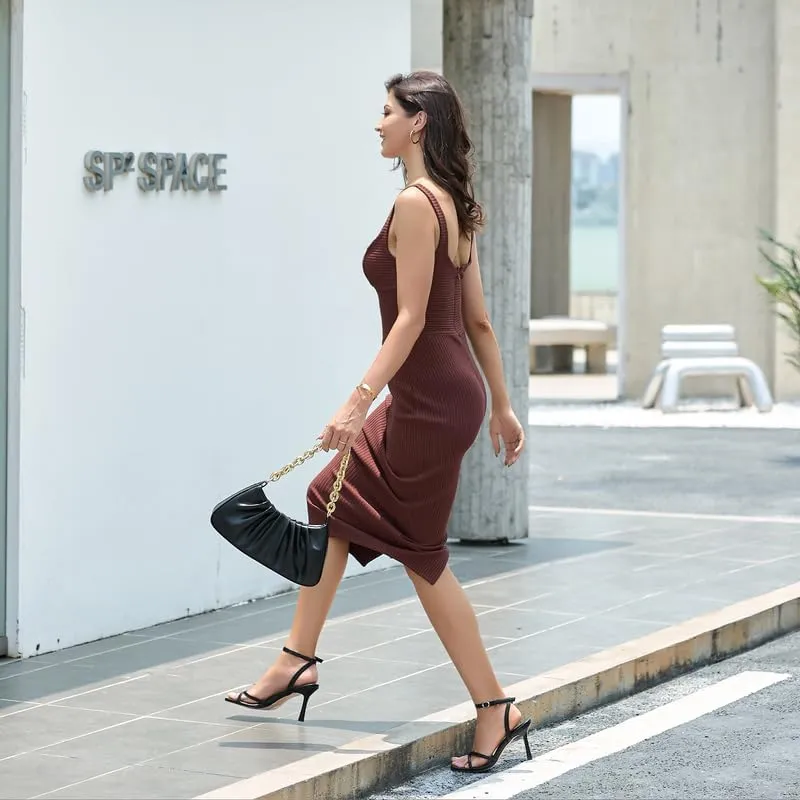 Womens Sandals,Heels of Women, Open Toe Strappy Sandals Ankle Strap High Heel Sandals for Wedding Party Daily Wear