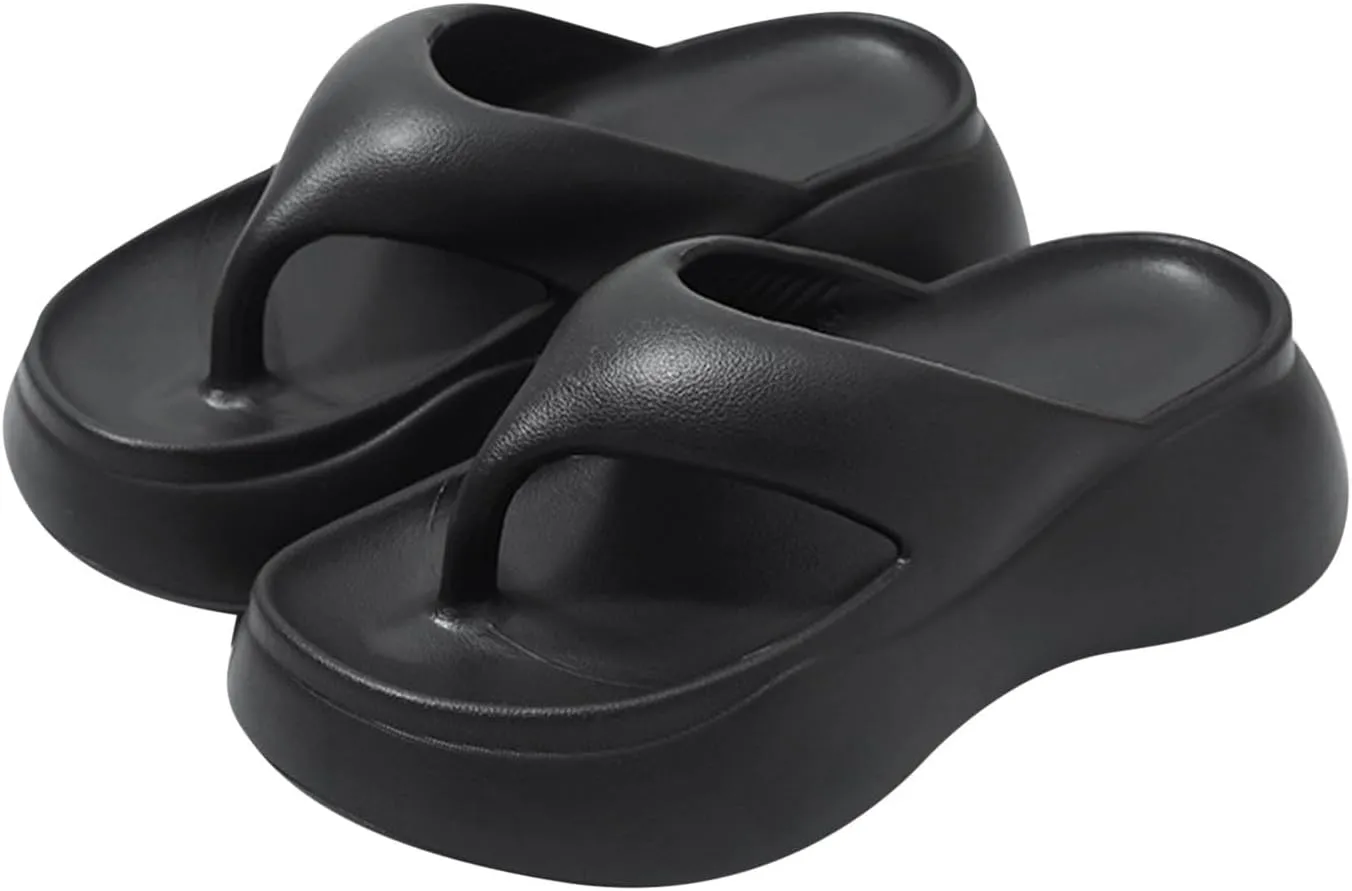 Womens Sandals,Lightweight Thick Soft Sole Thong Sandal for Women,Couple Pool Gym Beach Flip Flops,Quick Drying Non Slip Shower Shoes for Men,Summer Vacation Friendly Slippers