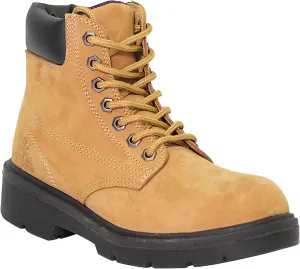 Womens Tan Leather Alice 6in ST PR Work Boots 8.5 D