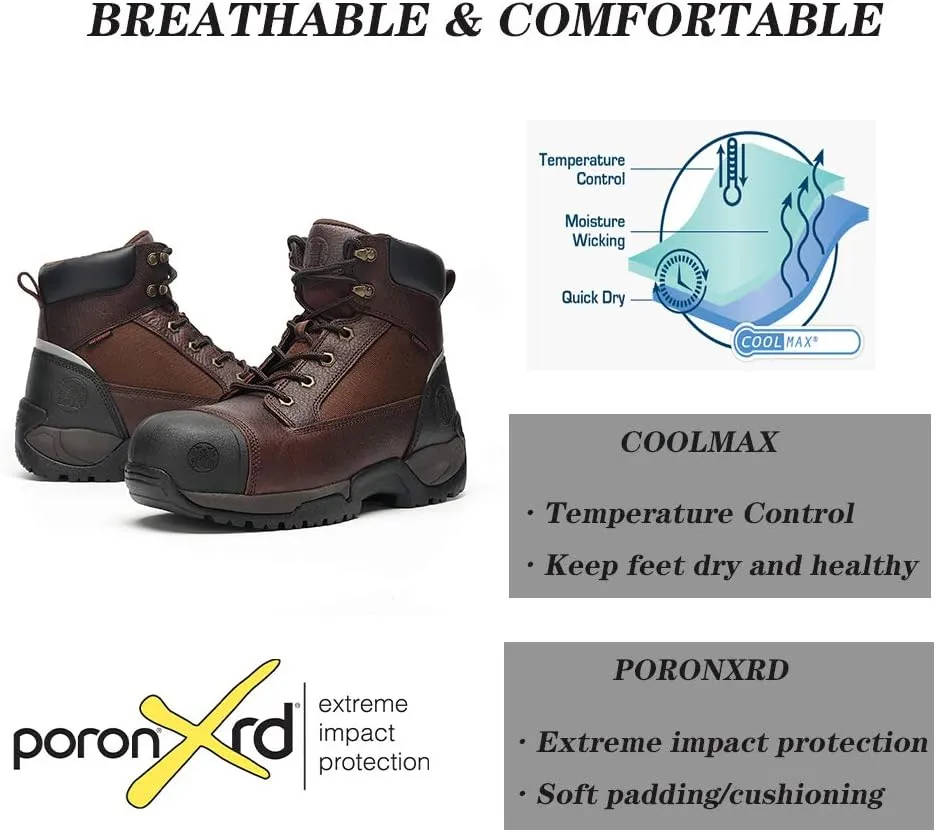 Work Boots for Men 10.5 Safety Working Boots